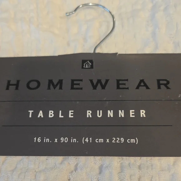 White Table Runner - Picture 2 of 3